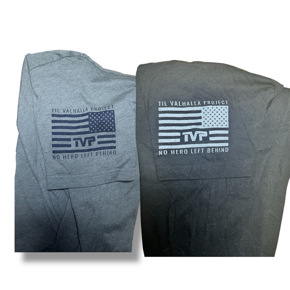 Men's Gray and Black T-Shirts